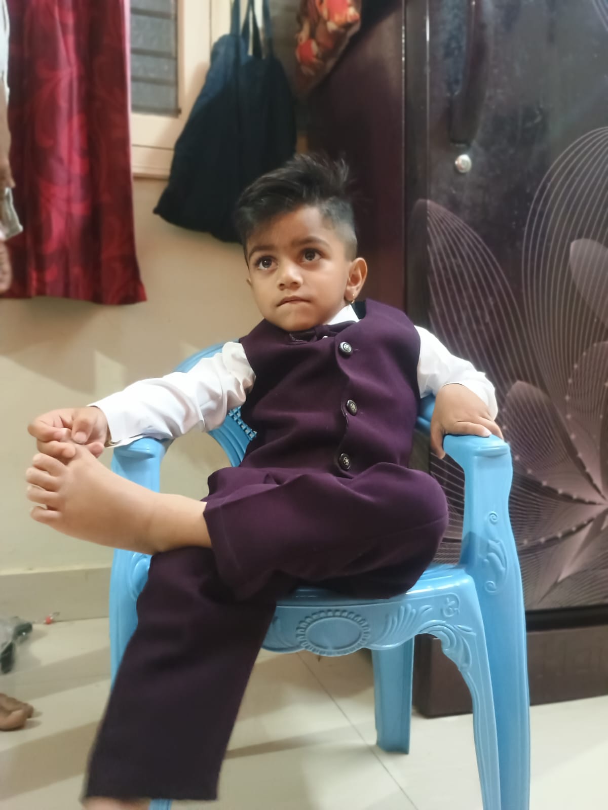 Danvith smiling